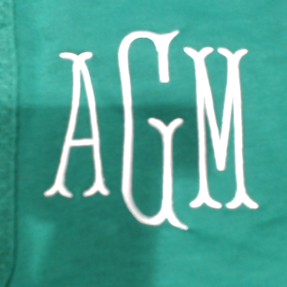 BLOOPER CLOTHING: Monogrammed Waffle Snap Pullover