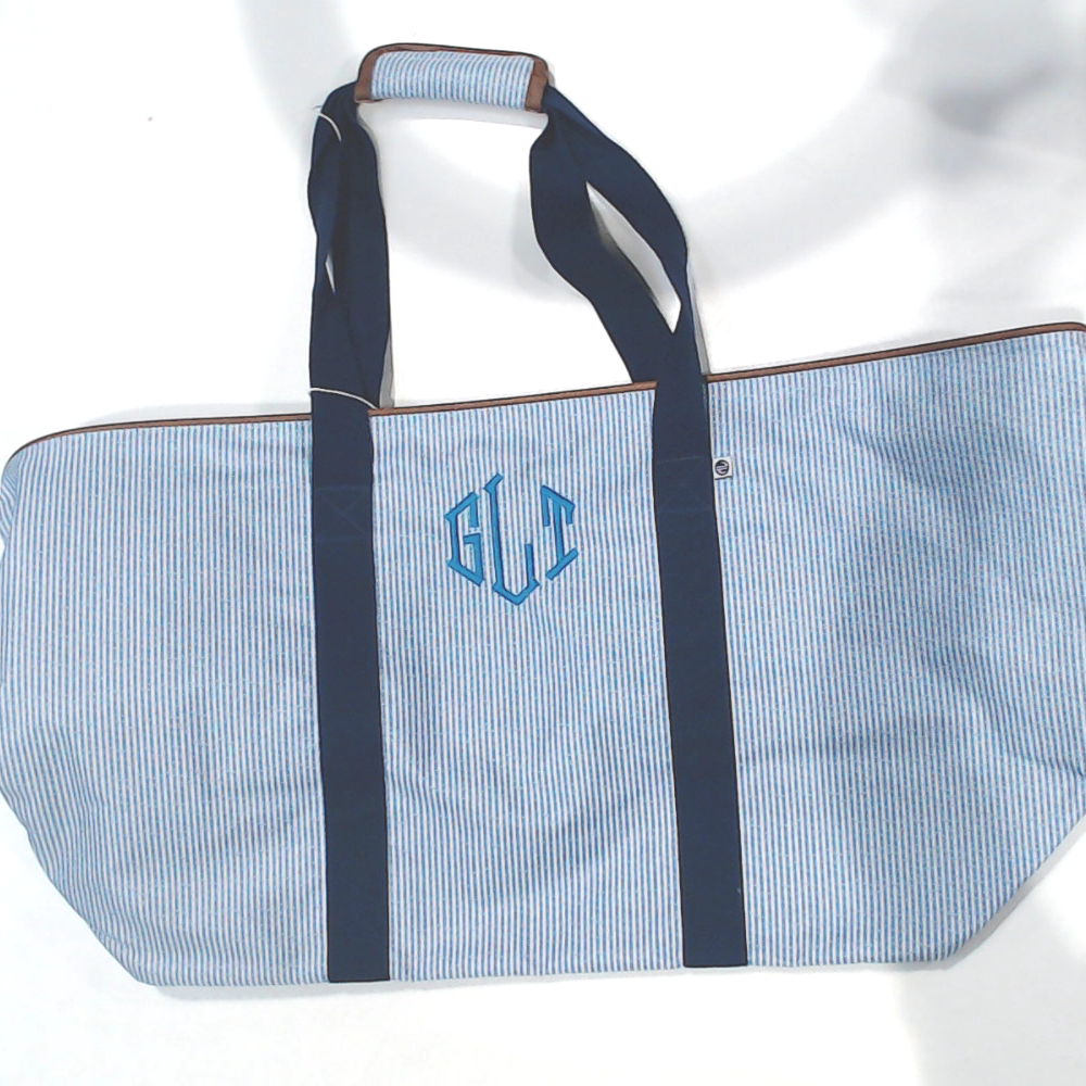 BLOOPER BAG: Monogrammed Extra Large Tote Bag