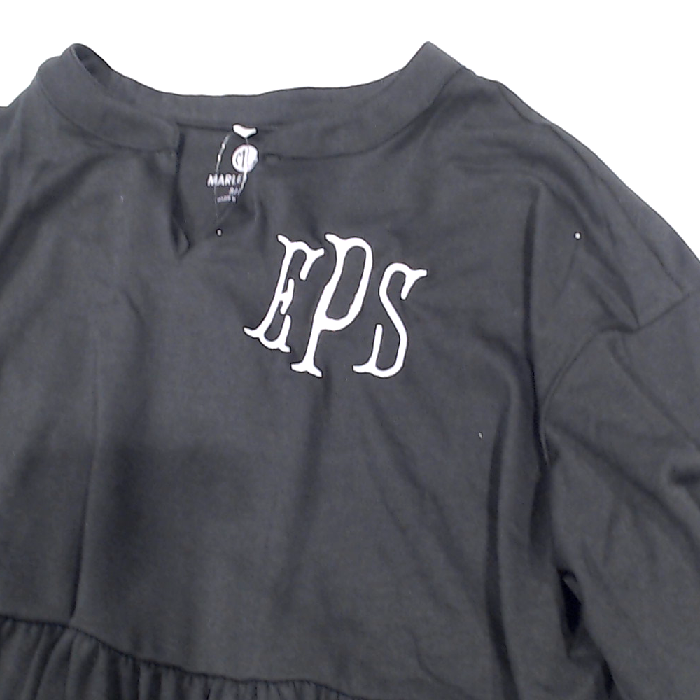 BLOOPER CLOTHING: Monogrammed Peplum Top