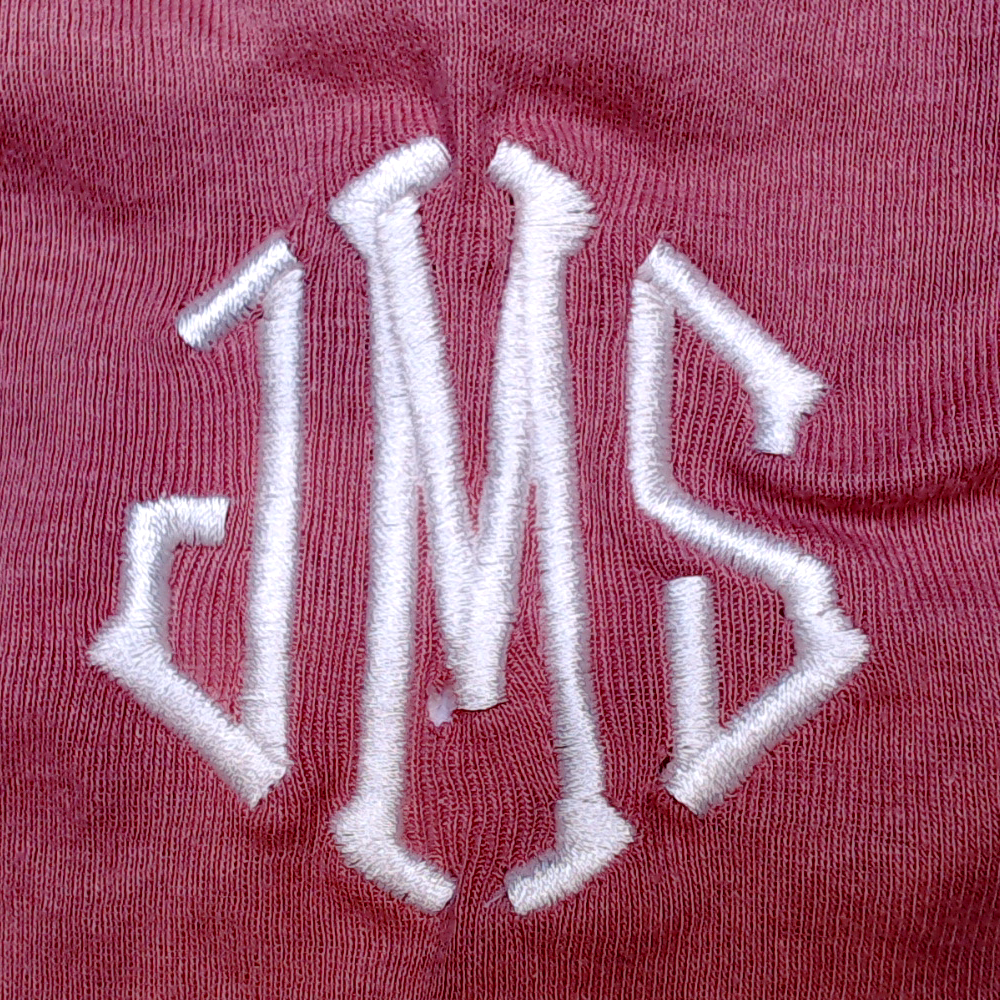BLOOPER KIDS: Monogrammed Baby Long Sleeve Bodysuit