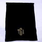 BLOOPER ACCESSORY: Monogrammed Cable Knit Scarf