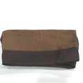 BLOOPER BAG: Personalized Waxed Canvas Dopp Kit