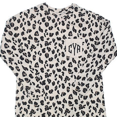 BLOOPER CLOTHING: Monogrammed Long Sleeve Shirt