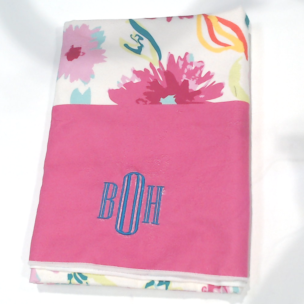 BLOOPER SWIM: Monogrammed Beach Towel