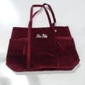 BLOOPER BAG: Monogrammed Pocket Tote Bag