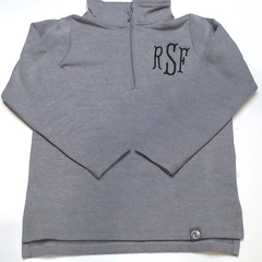 BLOOPER KIDS: Monogrammed Kids Pullover Sweatshirt
