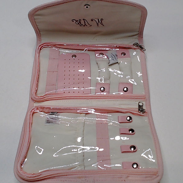 BLOOPER ACCESSORY: Monogrammed Travel Jewelry Organizer