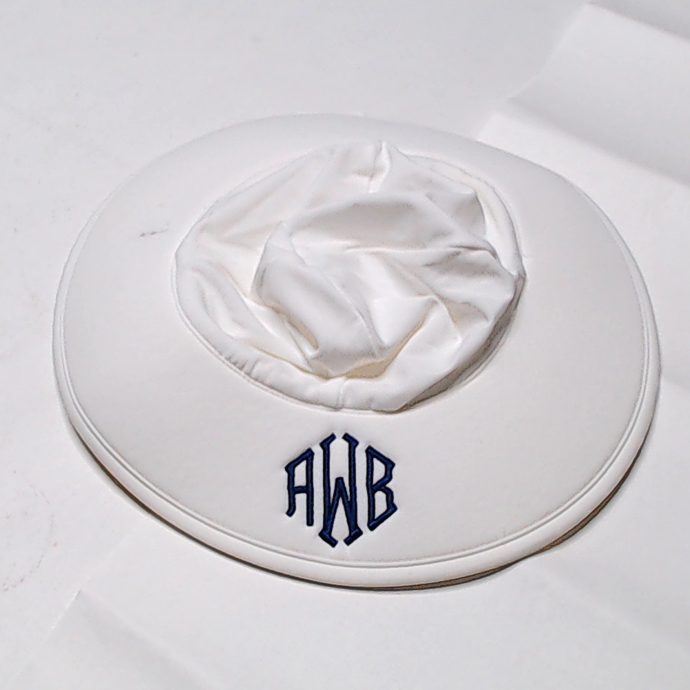 BLOOPER KIDS: Monogrammed Baby Sun Hat