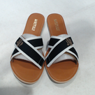 BLOOPER SHOES: Monogrammed Criss Cross Sandal