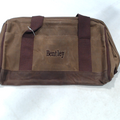BLOOPER KIDS: Personalized Kids Waxed Canvas Overnight Bag