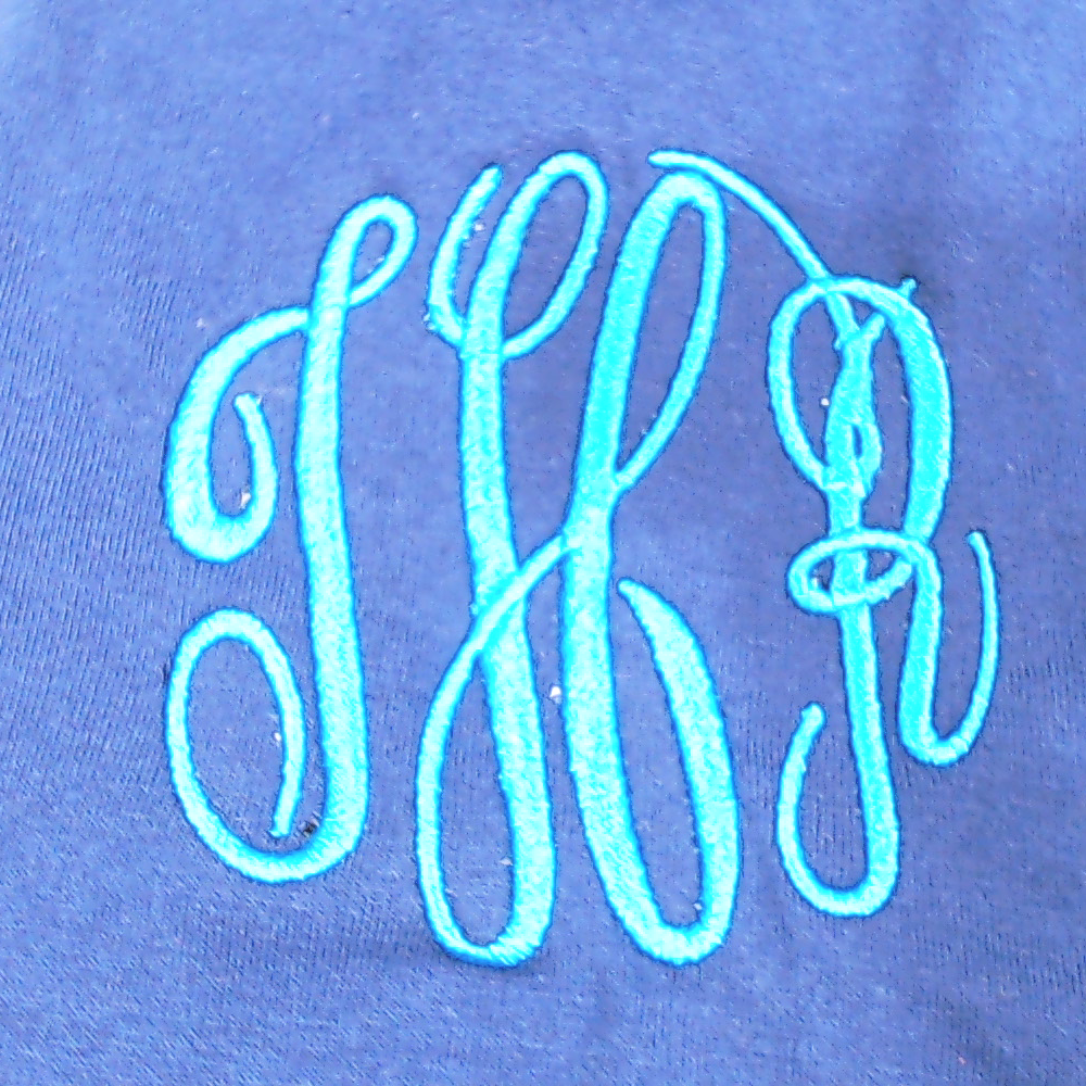 BLOOPER SWIM: Monogrammed Ric Rac Cover Up