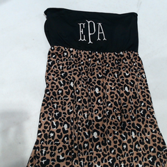 BLOOPER SWIM: Monogrammed Beach Cover Up