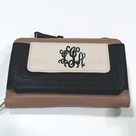 BLOOPER BAG: Monogrammed Phone Wallet Wristlet