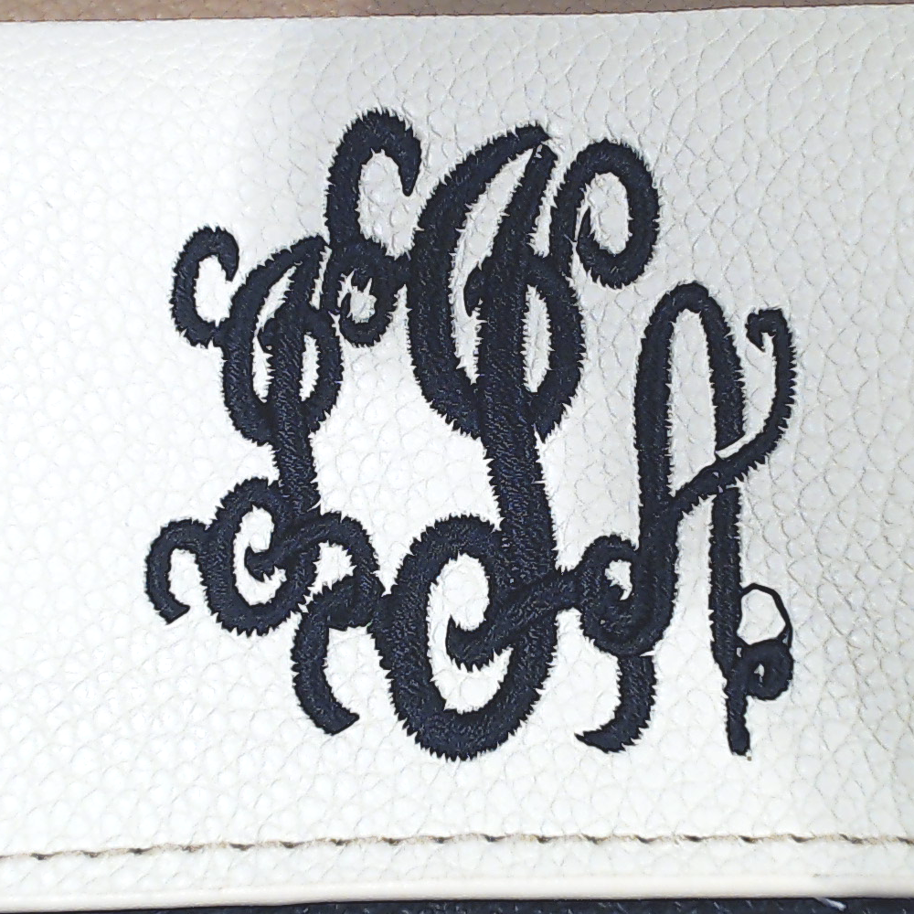 BLOOPER BAG: Monogrammed Phone Wallet Wristlet