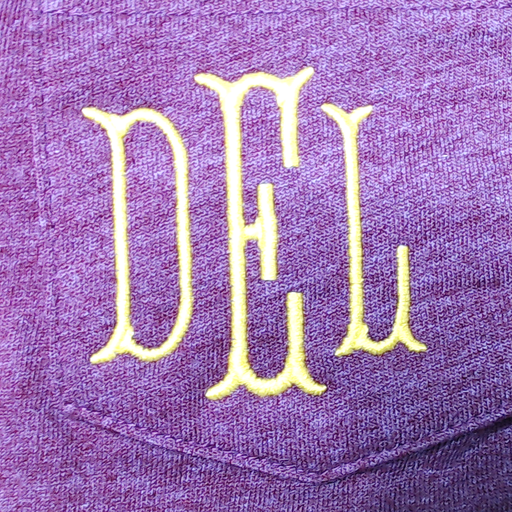 BLOOPER KIDS: Monogrammed Kids Long Sleeve Shirt