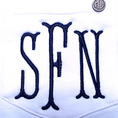 BLOOPER CLOTHING: Monogrammed Crewneck Sweatshirt