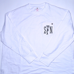 BLOOPER CLOTHING: Monogrammed Crewneck Sweatshirt