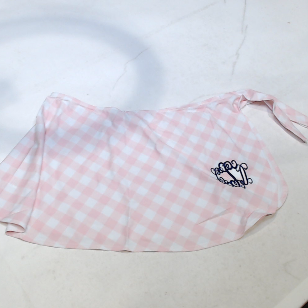 BLOOPER SWIM: Monogrammed Sarong