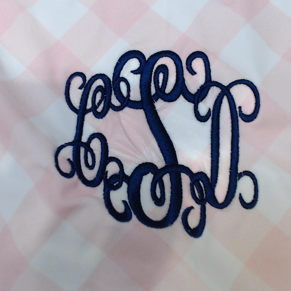 BLOOPER SWIM: Monogrammed Sarong