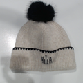 BLOOPER ACCESSORY: Monogrammed Embroidered Edge Beanie