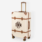 Monogrammed Vintage Suitcase | Ivory