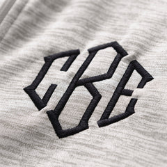 oatmeal brigham knit jacket up close