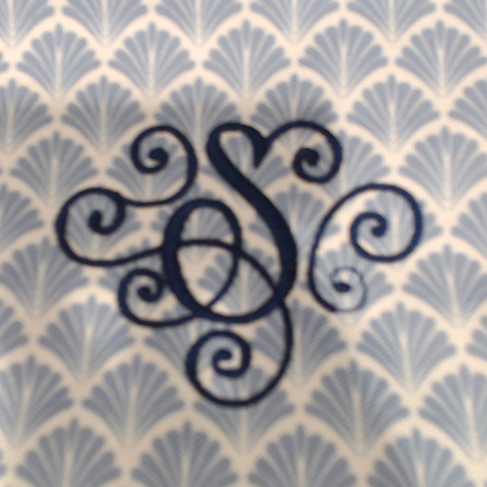 BLOOPER ACCESSORY: Monogrammed Casserole Carrier