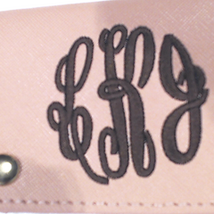 BLOOPER ACCESSORY: Monogrammed Card Holder