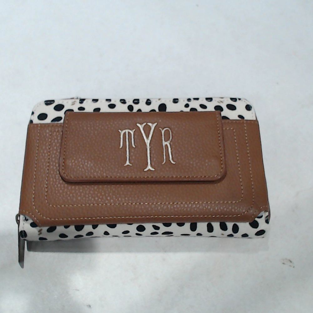 BLOOPER ACCESSORY: Monogrammed Phone Wallet Wristlet