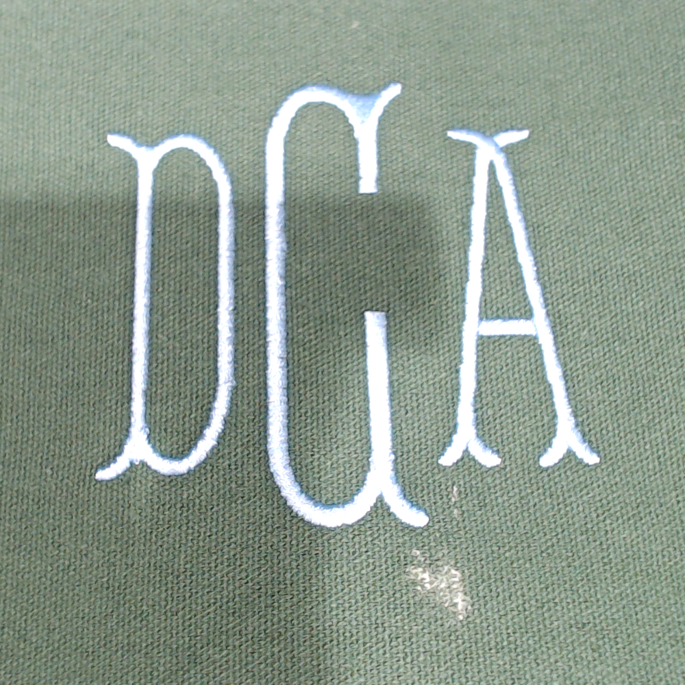 BLOOPER BAG: Monogrammed Weekend Bag
