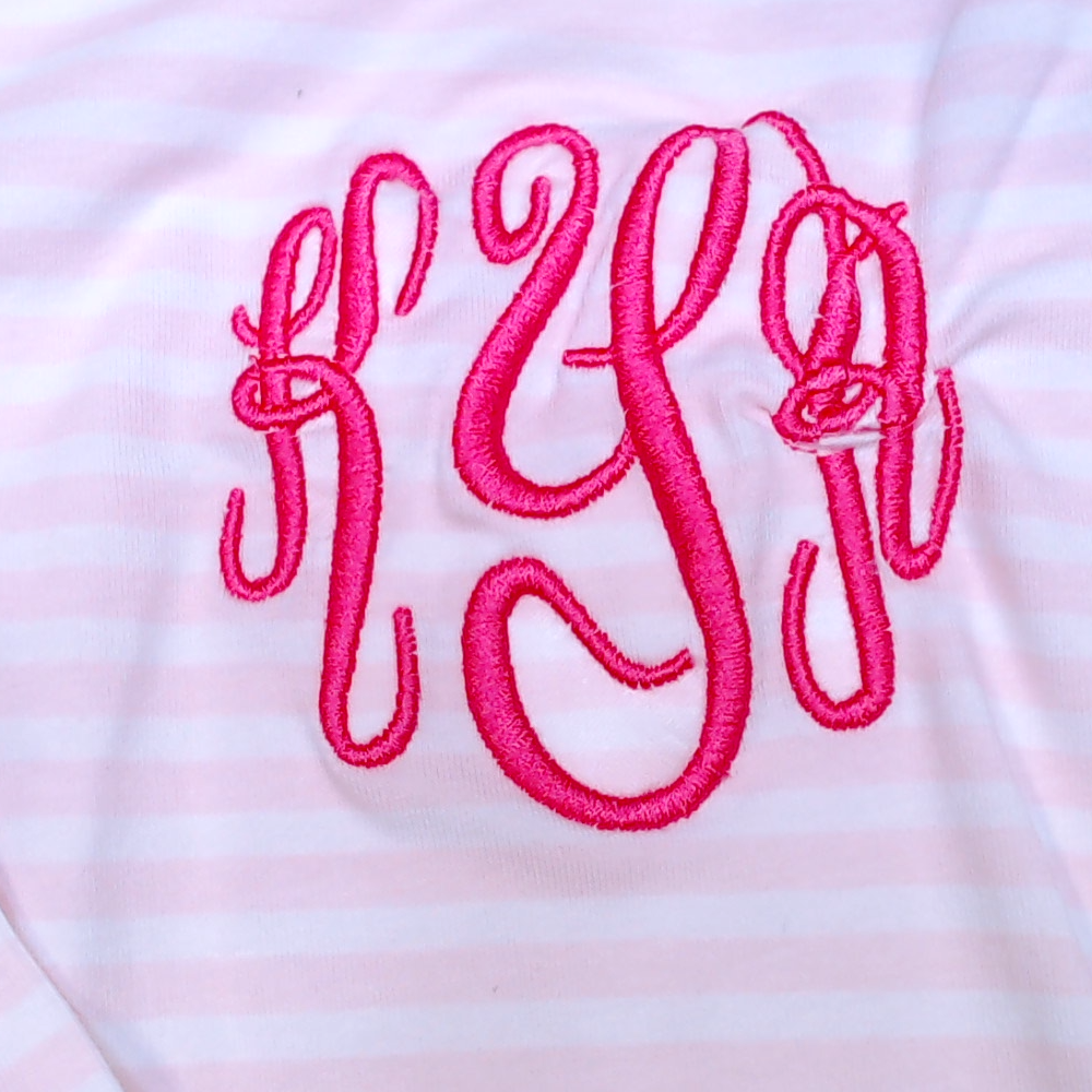 BLOOPER KIDS: Monogrammed Kids Pajamas