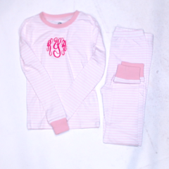 BLOOPER KIDS: Monogrammed Kids Pajamas