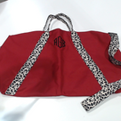 BLOOPER BAG: Monogrammed Weekend Bag