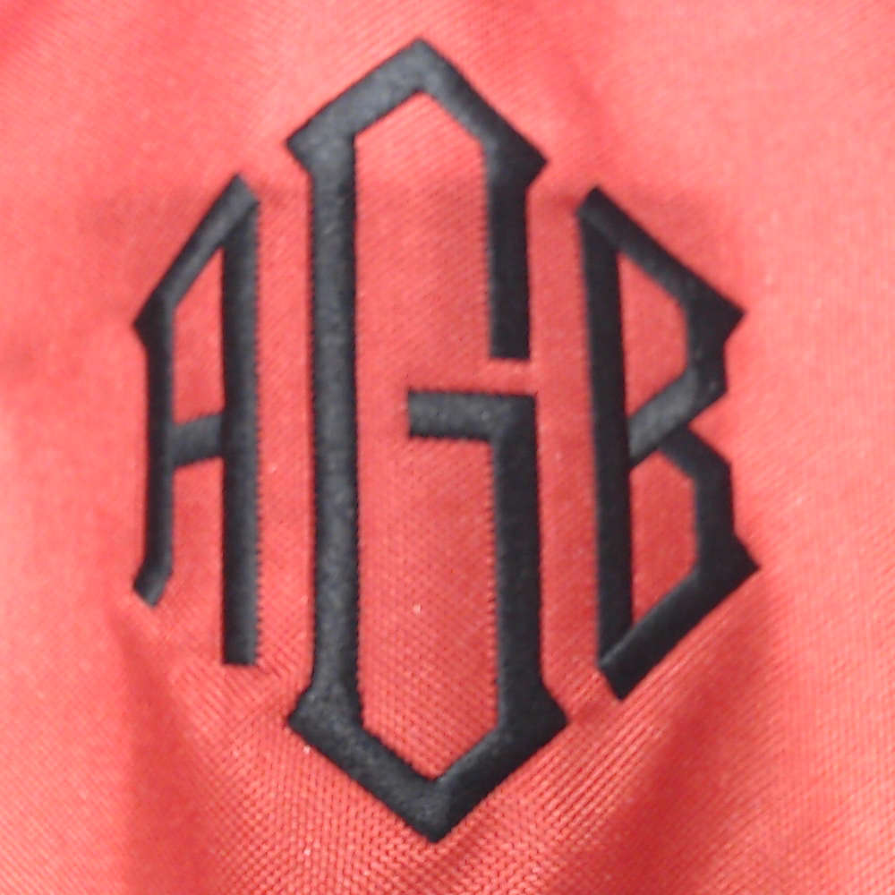 BLOOPER BAG: Monogrammed Weekend Bag