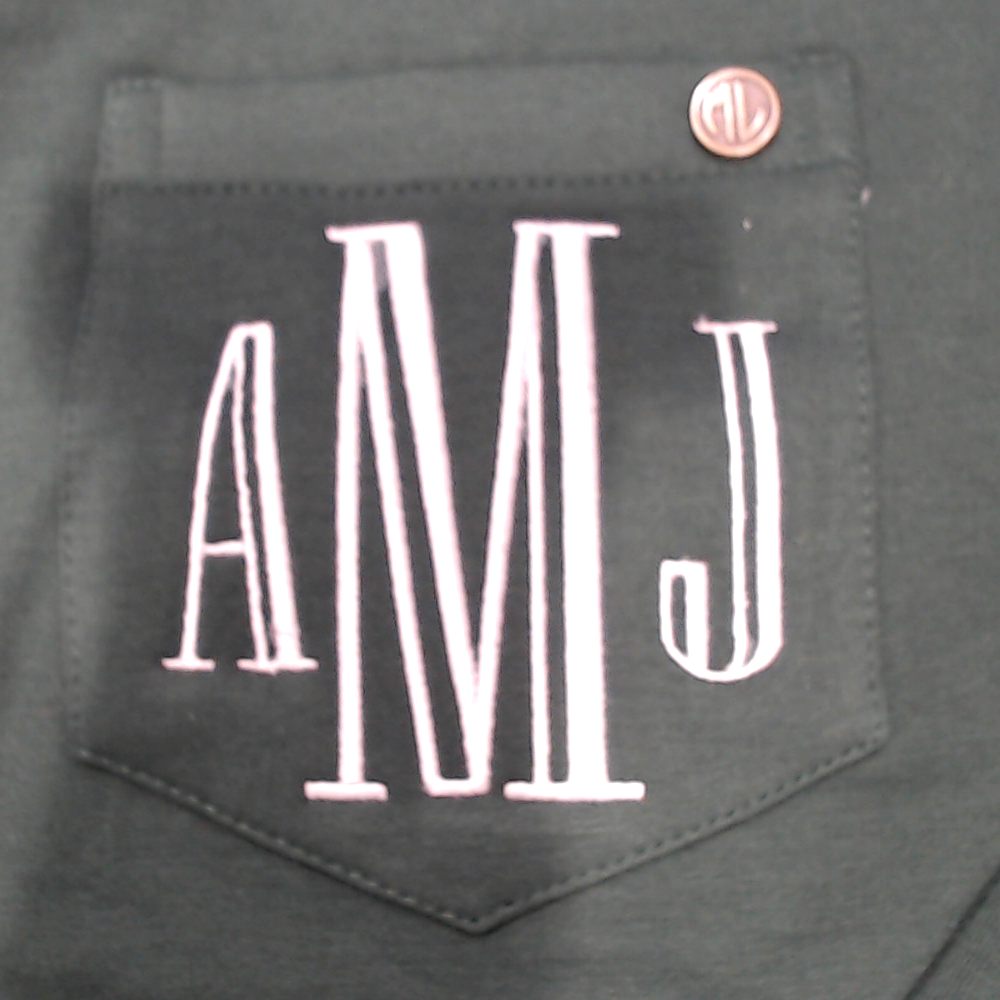 BLOOPER CLOTHING: Monogrammed Crewneck Sweatshirt