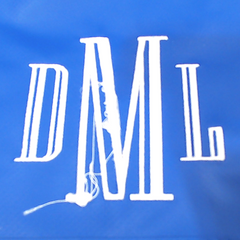 BLOOPER BAG: Monogrammed Splash Proof Zip Pouch