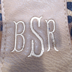 BLOOPER ACCESSORY: Monogrammed Leopard Train Case