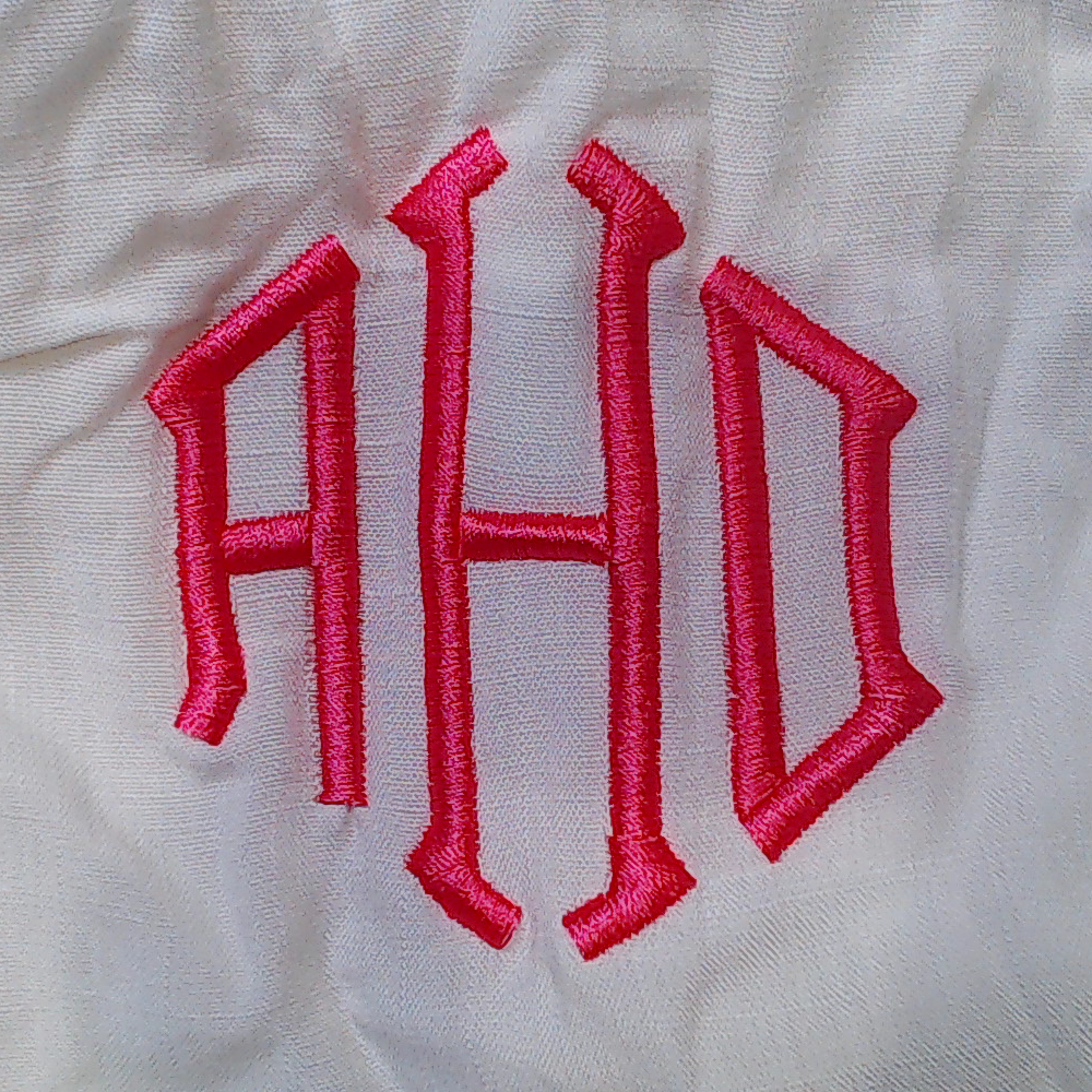 BLOOPER SWIM: Monogrammed Cover Up