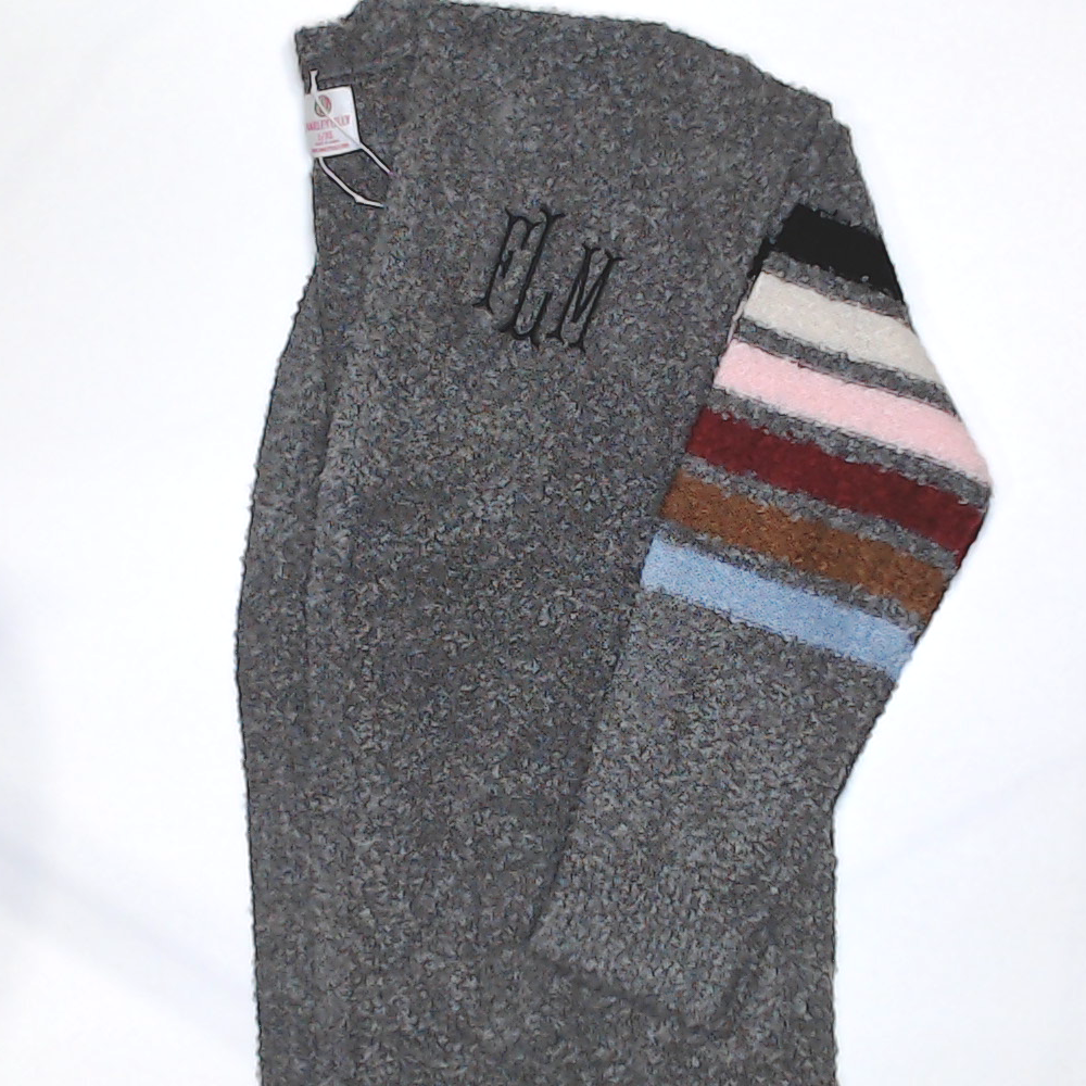 BLOOPER CLOTHING: Monogrammed Cardigan