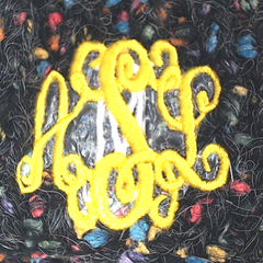 BLOOPER ACCESSORY: Monogrammed Pom Pom Beanie