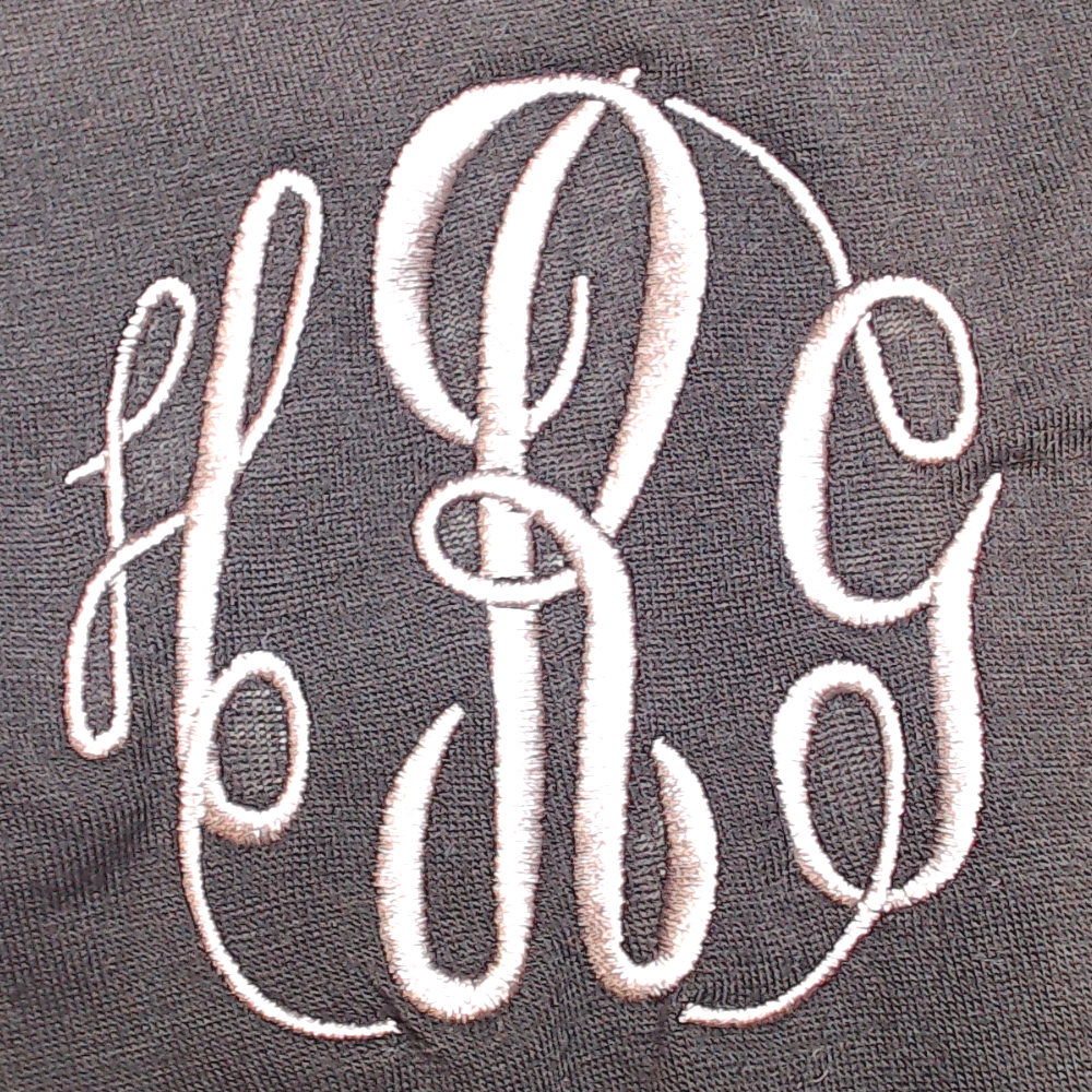 BLOOPER CLOTHING: Monogrammed Peplum Top