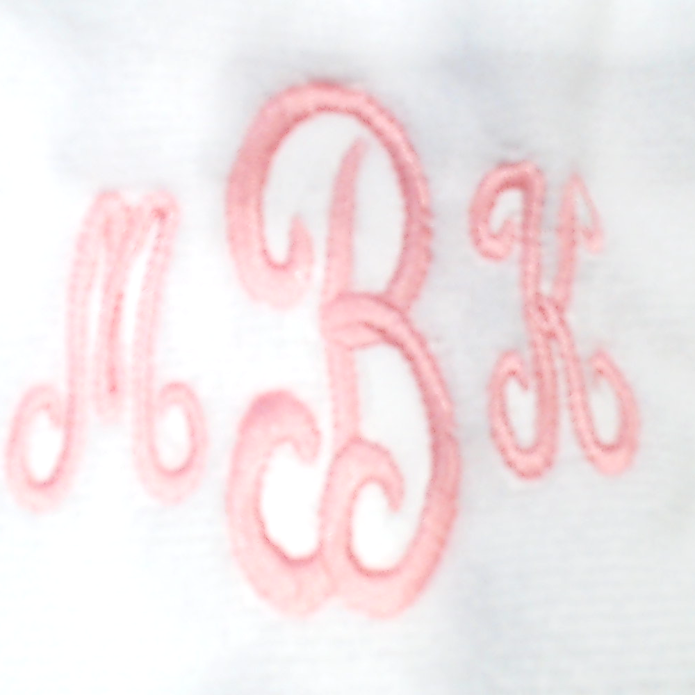 BLOOPER CLOTHING: Monogrammed Towel Wrap