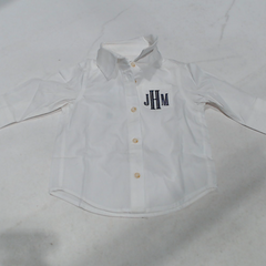 BLOOPER KIDS: Monogrammed Kids Button Down Tunic