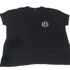 BLOOPER CLOTHING: Monogrammed Short Sleeve Tunic