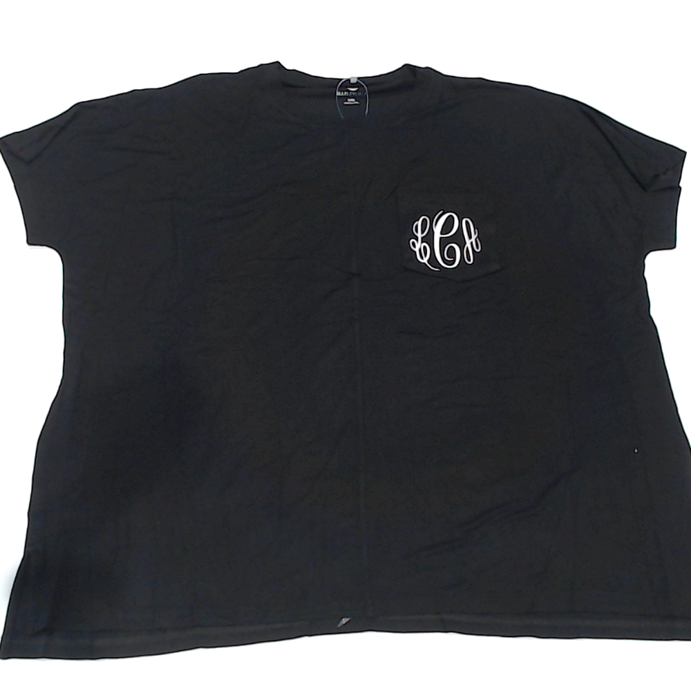 BLOOPER CLOTHING: Monogrammed Short Sleeve Tunic