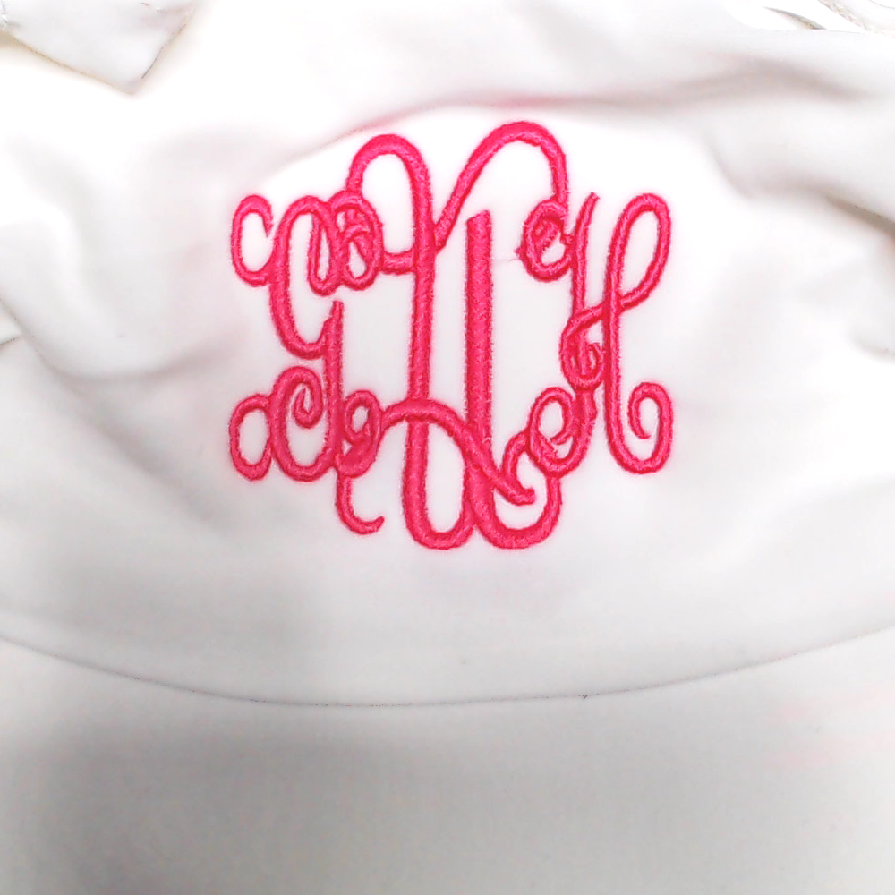 BLOOPER SWIM: Monogrammed Swim Visor