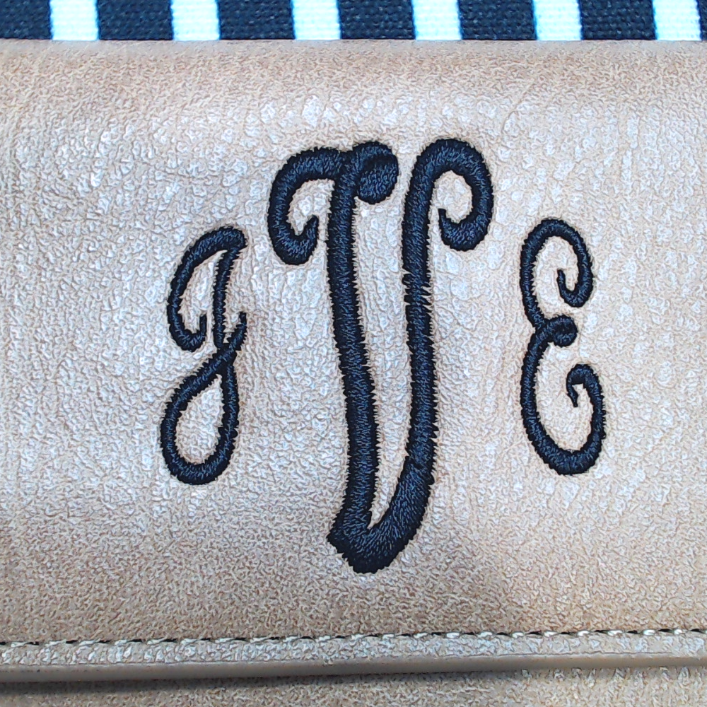 BLOOPER ACCESSORY: Monogrammed Phone Wallet Wristlet