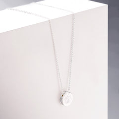 pave necklace studio shot