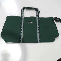 BLOOPER BAG: Monogrammed Weekend Bag