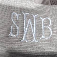 BLOOPER SHOES: Monogrammed Slip On Shoes